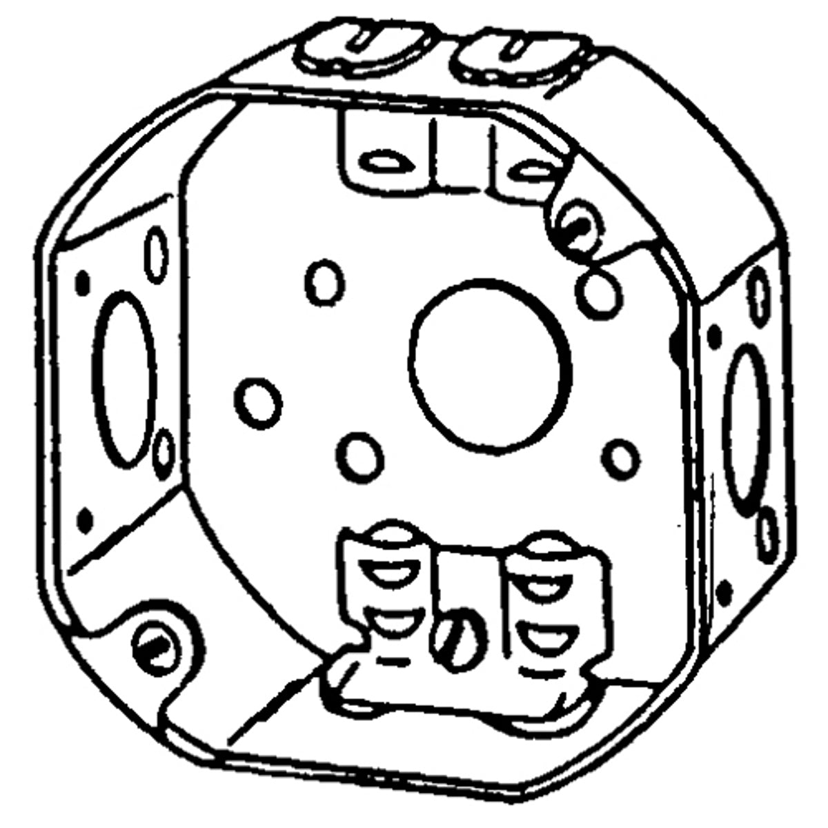 APPOZGCOMM 561N Octogon Box 4 1-1/2 Deep Replacement MPN