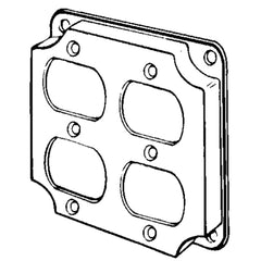 APPOZGCOMM 8371N Features Configuration Two Duplex Flush Receptacle Power 4 X 4 X 0.5IN