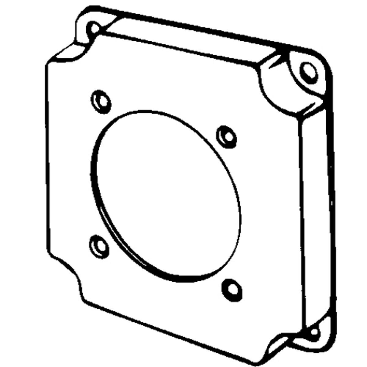 APPOZGCOMM 8378 Features:Configuration One Single Flush Receptacle 2-1/2IN Dia Standard:UL E18095