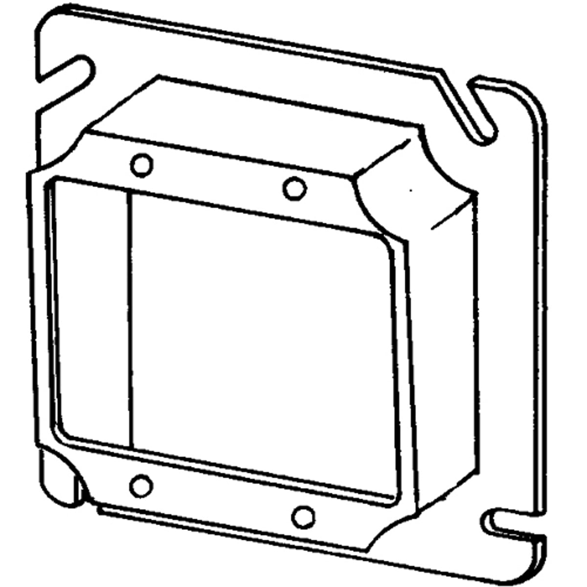 APPOZGCOMM 8486 Square Cover Power 4.6875 X 4.6875 X 0.75IN Replacement MPN