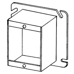 APPOZGCOMM 856-150 Tile Cover, Square, Appleton, 4-11/16 Single Device and Double Device-Plaster Rings/Mud Rings, 1-1/2 deep, raised, Volume: 11.3 Cubic Inch, Single Device, UL Standard: 514A, UL Listed: E2527, NEMA: OS-1