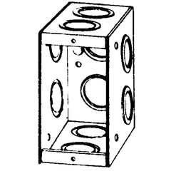 APPOZGCOMM M1-350 Features:With 1/2 And 3/4 IN Concentric Conduit Knockouts 22 CI