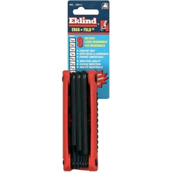 Eklind 25911 9pc 5/64-1/4 Hex Keys