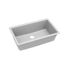 Elkay ELGRU13322WH0 Quartz Classic 33 x 18-7/16 Undermount Sink White