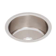 Elkay ELUH12FB Lustertone Classic Stainless Steel 14-3/8 x 14-3/8 x 6 Single Bowl Undermount Sink