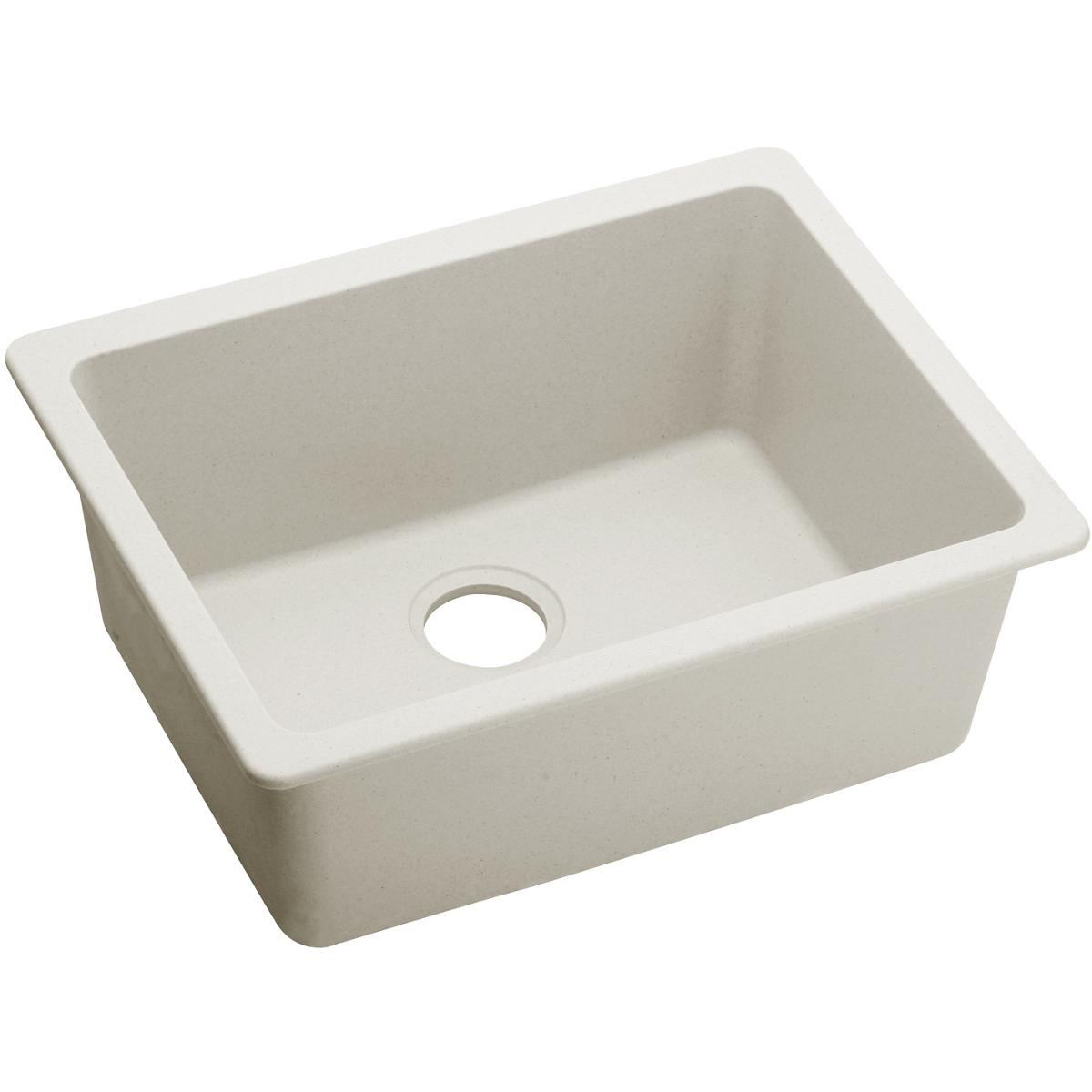 Elkay ELXU2522RT0 Quartz Luxe 24-5/8 x 18-1/2 No Hole Single Bowl Undermount Sink