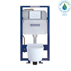 Toto CWT447247CMFG#WH WT172M+ CT447CFG#01 + SS247#01 YT930#WH RP Wall-Hung Toilet