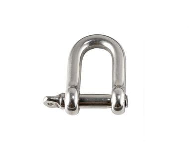 Ergodyne 19794 Squids 3790 Tool Shackle, Large, Stainless Steel, Silver, 2-Pack