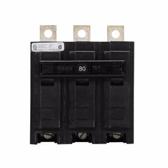 EATON BAB3080H Type BAB Quicklag Industrial Thermal-Magnetic Circuit Breaker, 240 VAC, 80 Amp, 10 kAIC, 3-Pole