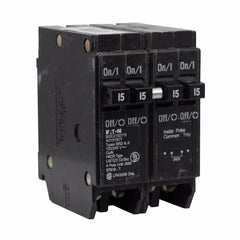 EATON BQC215215 Type BD Quadplex 1-Inch CTL Plug-On Thermal-Magnetic Circuit Breaker, 240 VAC, (2) Two-Pole 15 Amp, 10 kAIC, 4-Pole