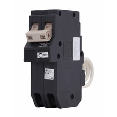 EATON CHN250GF GFCI Circuit Breaker, 120/240 V, 50 A, 10 kAIC Interrupt, 2 Poles, Common Trip