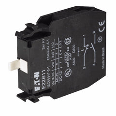 Eaton E22B11 pushbutton contact block 22.5 mm 1NO 1NC