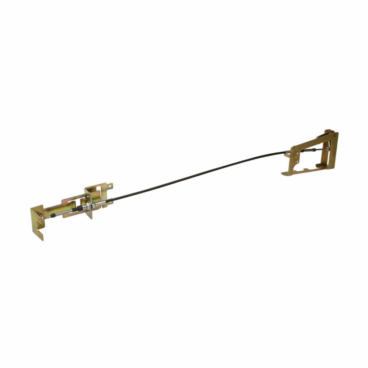 Eaton F3S03C C Series Handle Mechanism, NEMA 1/3R/12 NEMA Rating, For Use With C Series K-Frame Molded Case Circuit Breaker, Flexible Shaft Handle to Device Connection