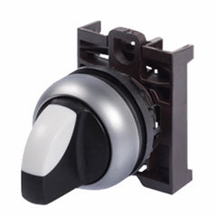 Eaton M22-WK3 22.5 mm 3-Position Black IP66 Momentary Non-Illuminated Selector Switch Operator