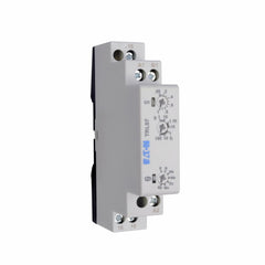 Eaton TRL27 7-function universal TR series timing relay, 0.05 seconds-100 hours time delay, 12-240 Vac/dc input voltage, compact DIN rail mount, DPDT contact