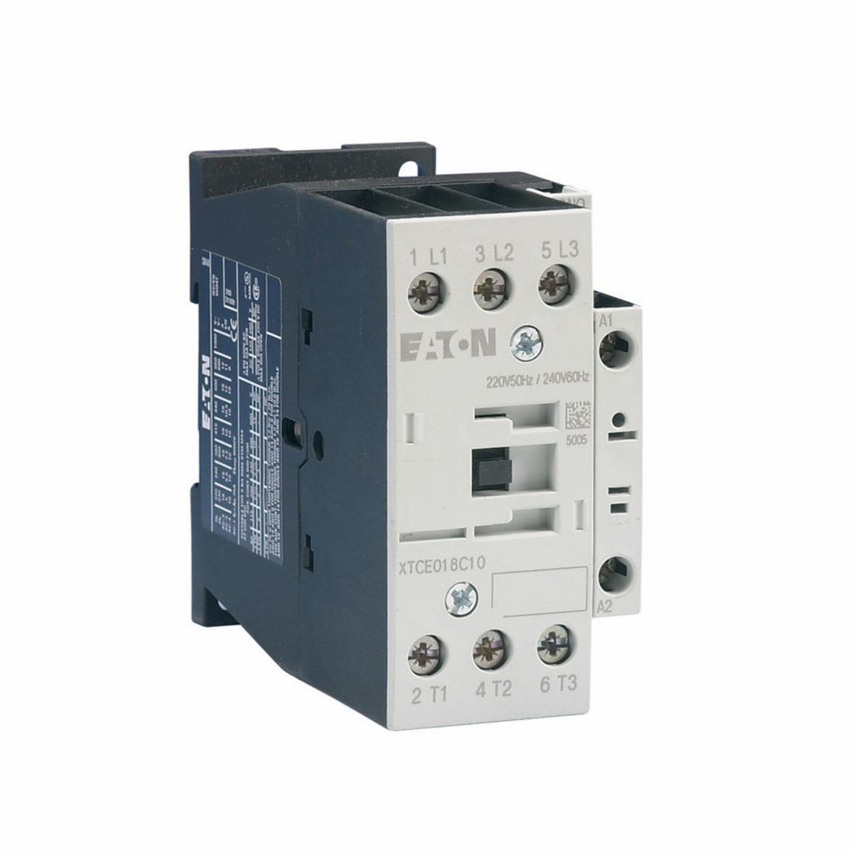 EATON XTCE025C10A CONTACTOR IEC FV NON-REVERSING 25A 1NO 3