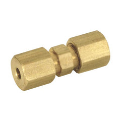 EZ-Flo 65335LF 1/4 Od Brass Compression Union