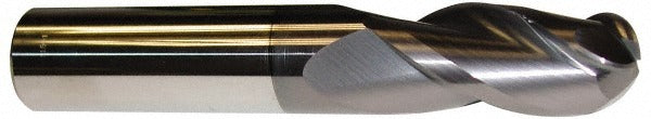 PROMAX Promax 113-06414 Ball End Mill 1 in 3 Flute Solid Carbide