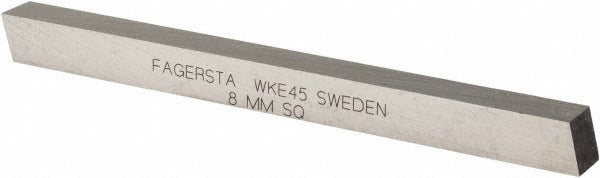 SECO TOOLS Seco 02036 Tool Bit Blank Cobalt WKE45 Square 8mm