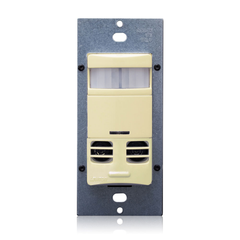 Leviton OSSMT-MDI Wall Mount Configurable Occupancy Sensor With Neutral Wire, 120/277/347 VAC