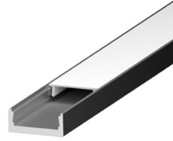 LUTRON Lutron LU-SR2-K Lumaris LED tape light classic rectangular mounting channel bundle (96 in)