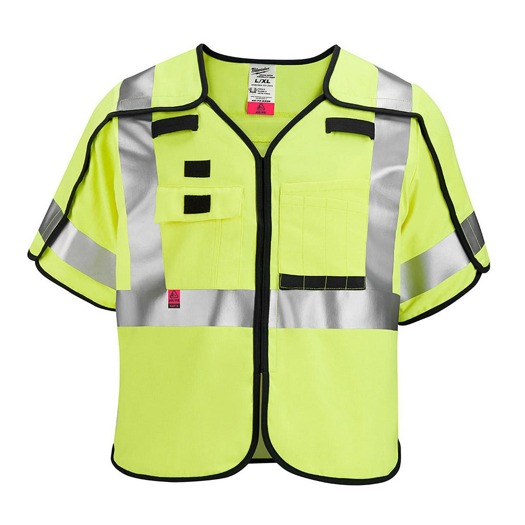 MILWAUKEE Milwaukee Tool 48-73-5334 Ansi Class 3 Safety Vest 4XL 5XL