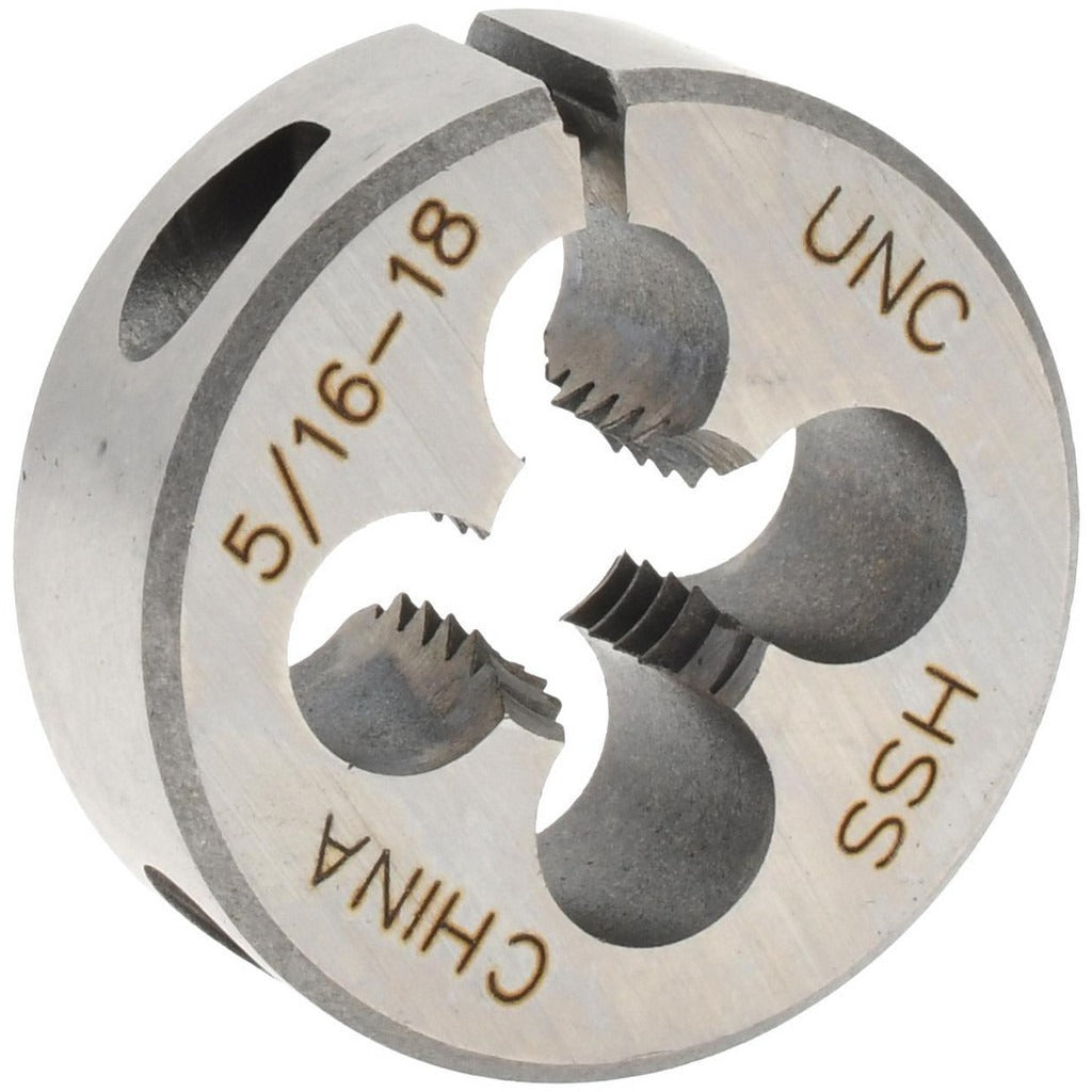 VALUE COLLECTION Value Collection 314-1144 Round Die 5/16-18 1in Od Hss