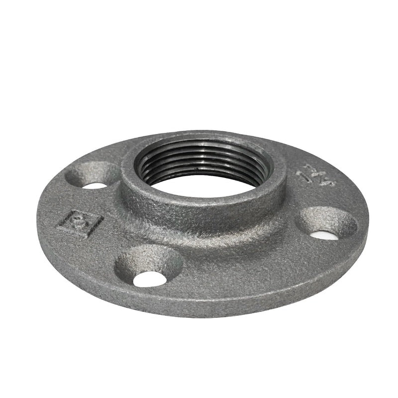 CODA RESOURCES Coda Resources 506154 Black Floor Flange 1-1/4 in