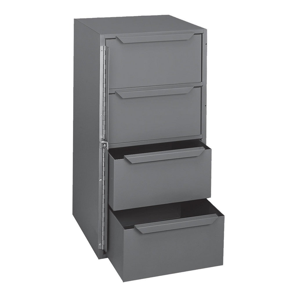 DURHAM MFG Durham 610-95 4 Drawer Lockable Small Parts Cabinet