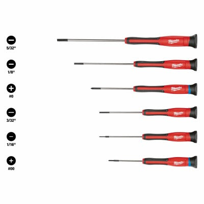 MILWAUKEE Milwaukee 48-22-2606 Precision Screwdriver Set 6 Piece