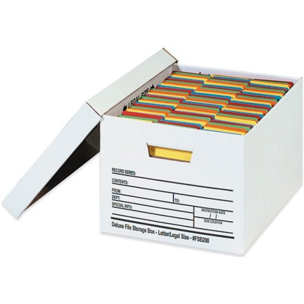 BSC PREFERRED Bsc Preferred FSB400 File Storage Box Case of 12