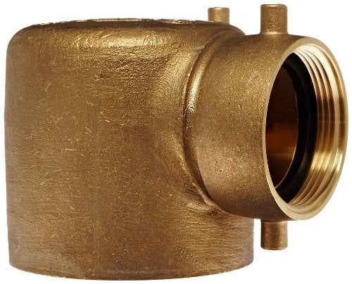 DIXON VALVE & COUPLING Dixon Valve & Coupling 90SCS4025F Single Clapper Siamese Connection 250 psi (4 in NPT x 2-1/2 in Bottom Outlet)
