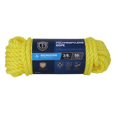 RICHELIEU Richelieu America Ltd. 643691 Twisted Polypropylene Rope