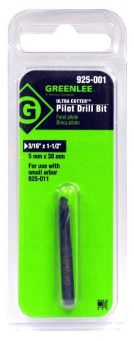 Greenlee 925-001 Small Split Point Ultra Cutter Pilot Drill Bit