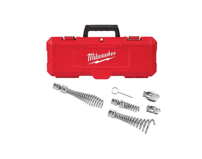 MILWAUKEE Milwaukee 48-53-3820 1-1/4 inches - 2 inches head attachment kit for 5/8 inches sectional cable (6-piece)