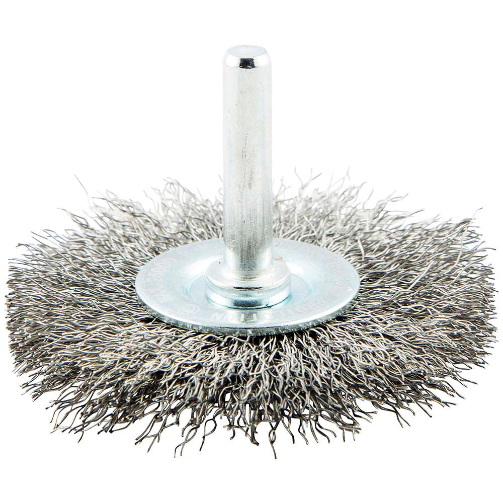 NORTON Norton 66252838967 Wheel Brush 2.5 in Crimped Carbon Steel