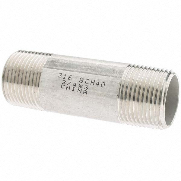VALUE COLLECTION Value Collection 6BN3/4*3 Pipe Nipple 3/4 in Sch 40 316SS