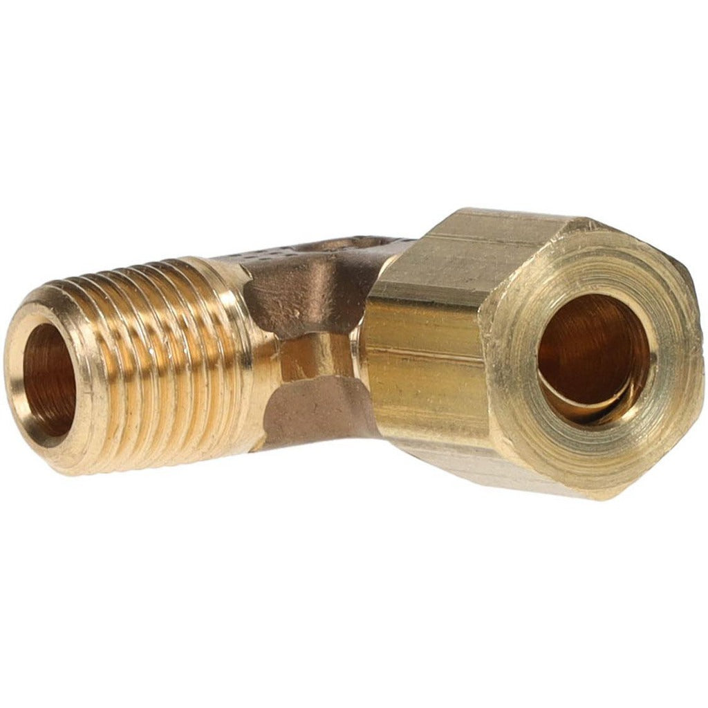 PARKER Parker 169C-4-2 Compression Male Elbow 1/4 Od Brass 300 Psi
