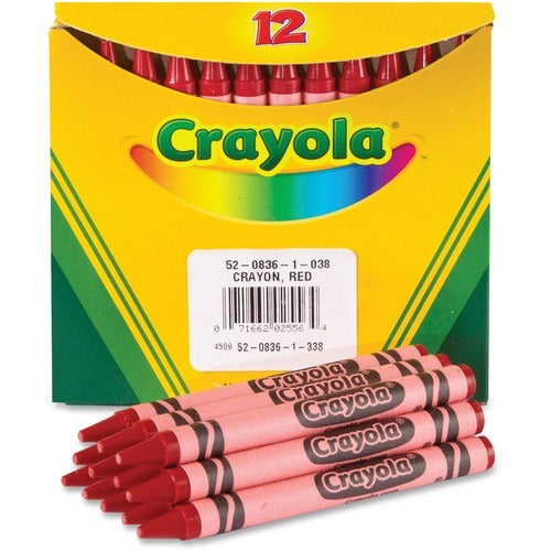 CRAYOLA Crayola CYO520836038 Regular Size Crayons Box of 12