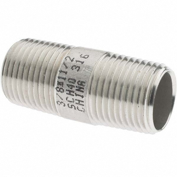 VALUE COLLECTION Value Collection 6BN3/8*11/2 Ss Pipe Nipple 3/8 in Sch 40