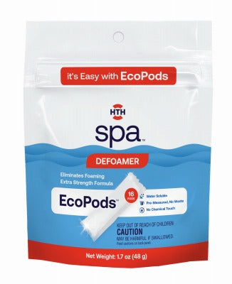 SOLENIS Solenis 86111 Spa Defoamer Pods 1.7 Oz 16 Pods Per Bag