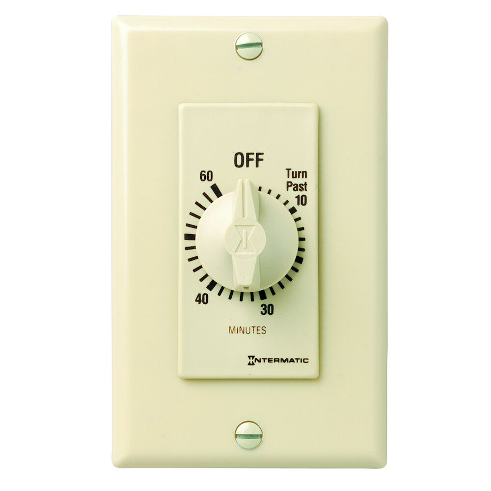 Intermatic FD60MC Ivory Countdown Timer 60 Minute SPST