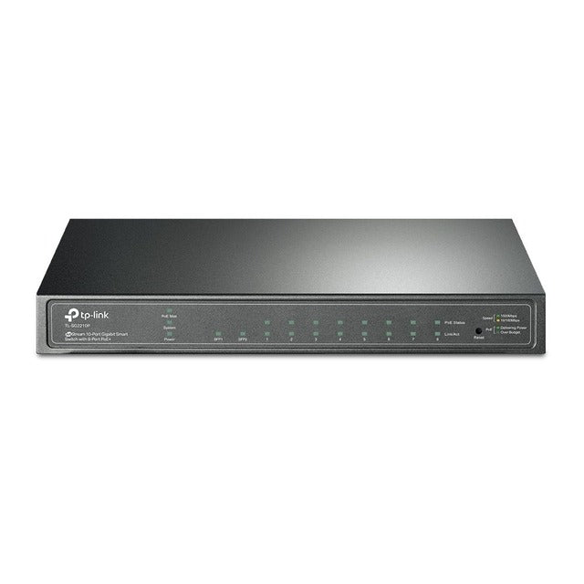TP-LINK Tp-link sg2210p 10-port Gigabit Smart Switch 8-port Poe+