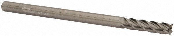 ACCUPRO Accupro 12183691 Corner Radius End Mill 3/8 in 4 Flute Carbide