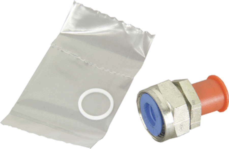 Emerson 998-0034-18 Rotalock Adapter Kit, 1/2 ID Stub Tube to 1-14 Female Rotalock with Teflon Seal