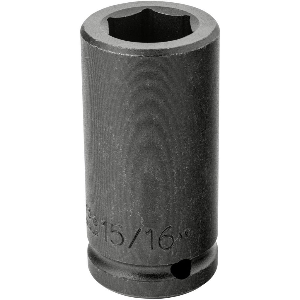PROTO Proto J07515L Impact Socket 3/4 in Drive 15/16 in 6-pt