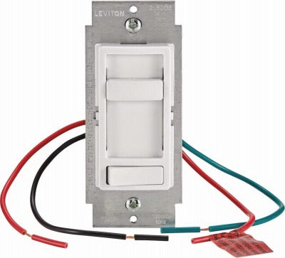 LEVITON Leviton Mfg Co 002-0661F-10W 3-speed Fan Speed Control