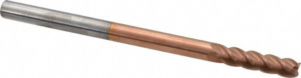 ACCUPRO Accupro 12183483 Corner Radius End Mill 1/4 in 4 Flute Ticn