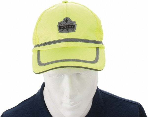 ERGODYNE Ergodyne 23239 Baseball Cap Lime Polyester Universal