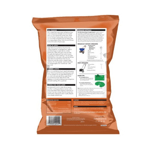 JONATHAN GREEN Jonathan Green 12414 Winter Survival Fall Lawn Food 45 lb Bag
